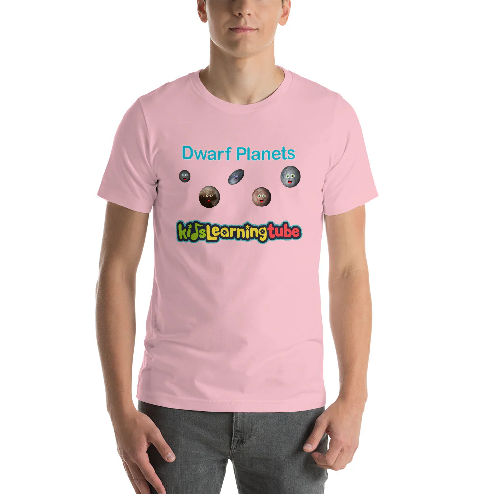 5 Dwarf Planets-Short-Sleeve Unisex T-Shirt - Image 10