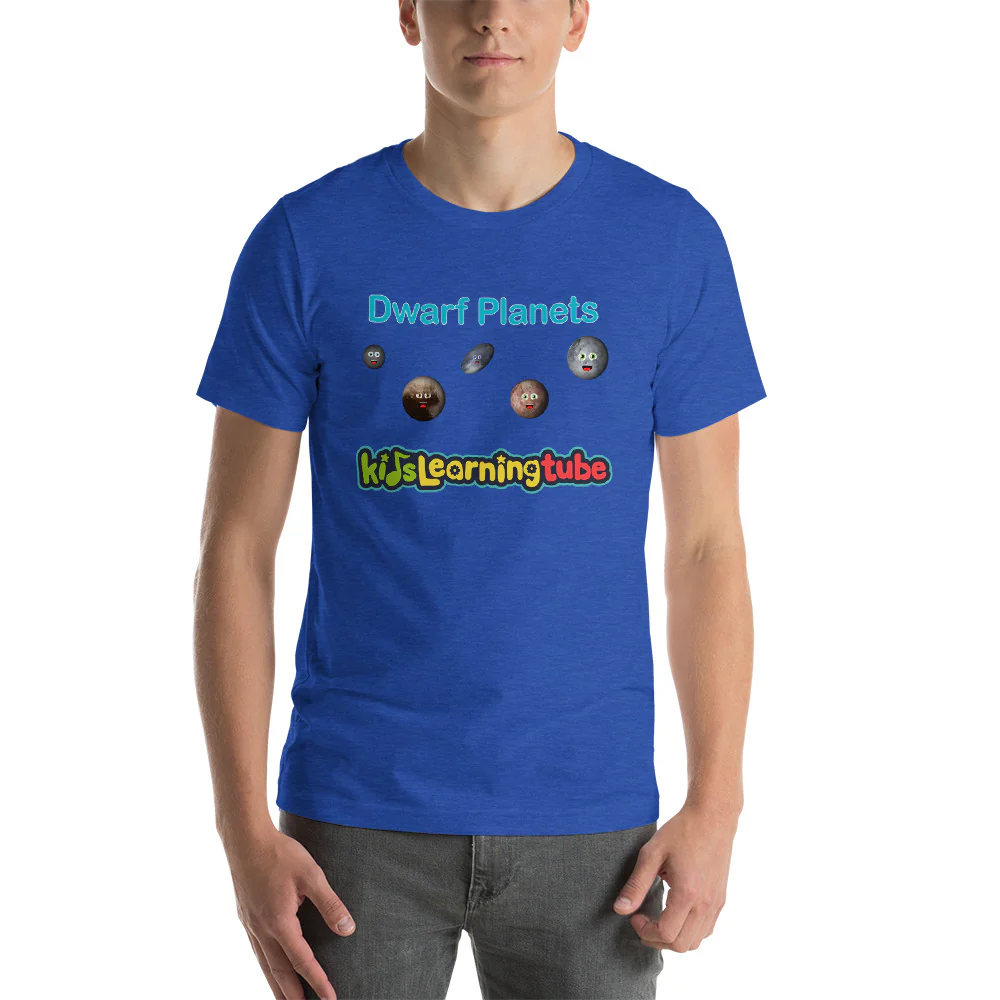 5 Dwarf Planets-Short-Sleeve Unisex T-Shirt - Image 8