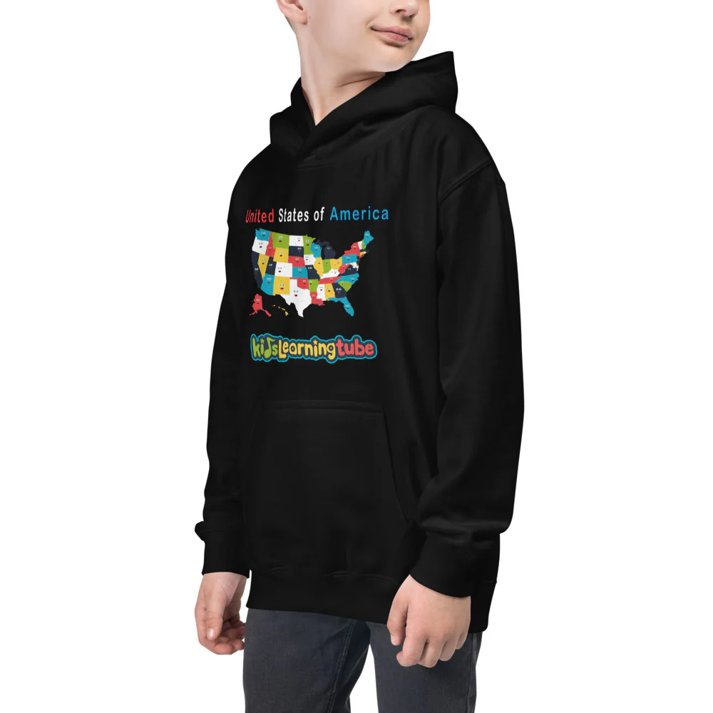 50 States- Kids Hoodie - Image 3