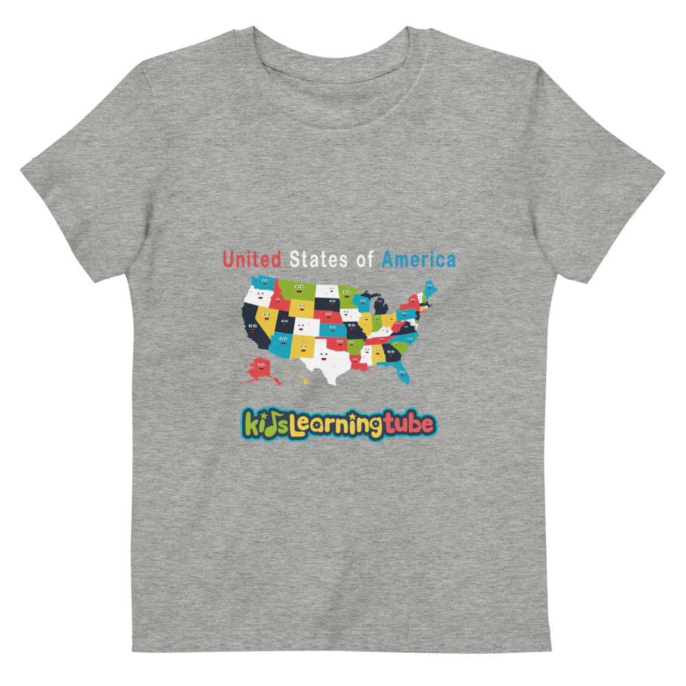 50 States - Organic cotton kids t-shirt - Image 4