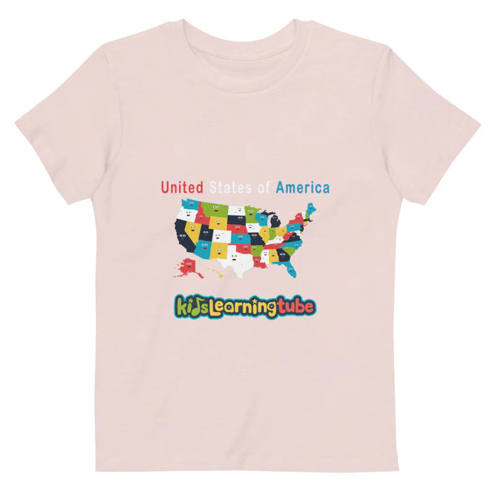 50 States - Organic cotton kids t-shirt - Image 5