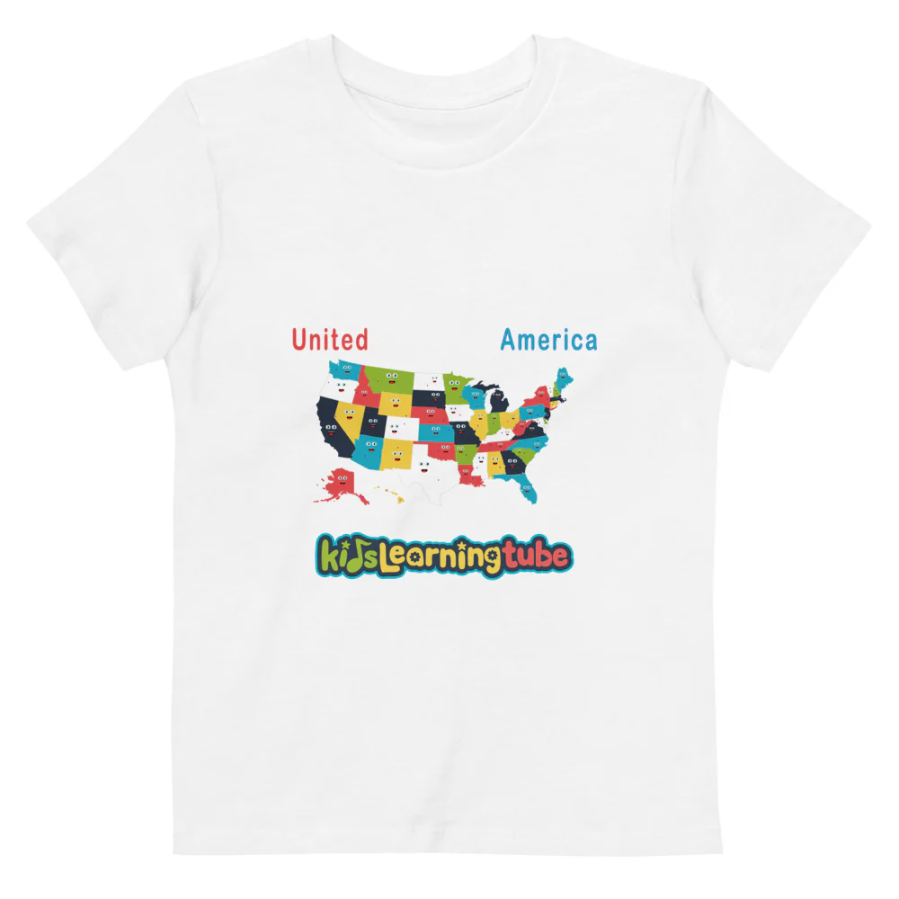 50 States - Organic cotton kids t-shirt - Image 6