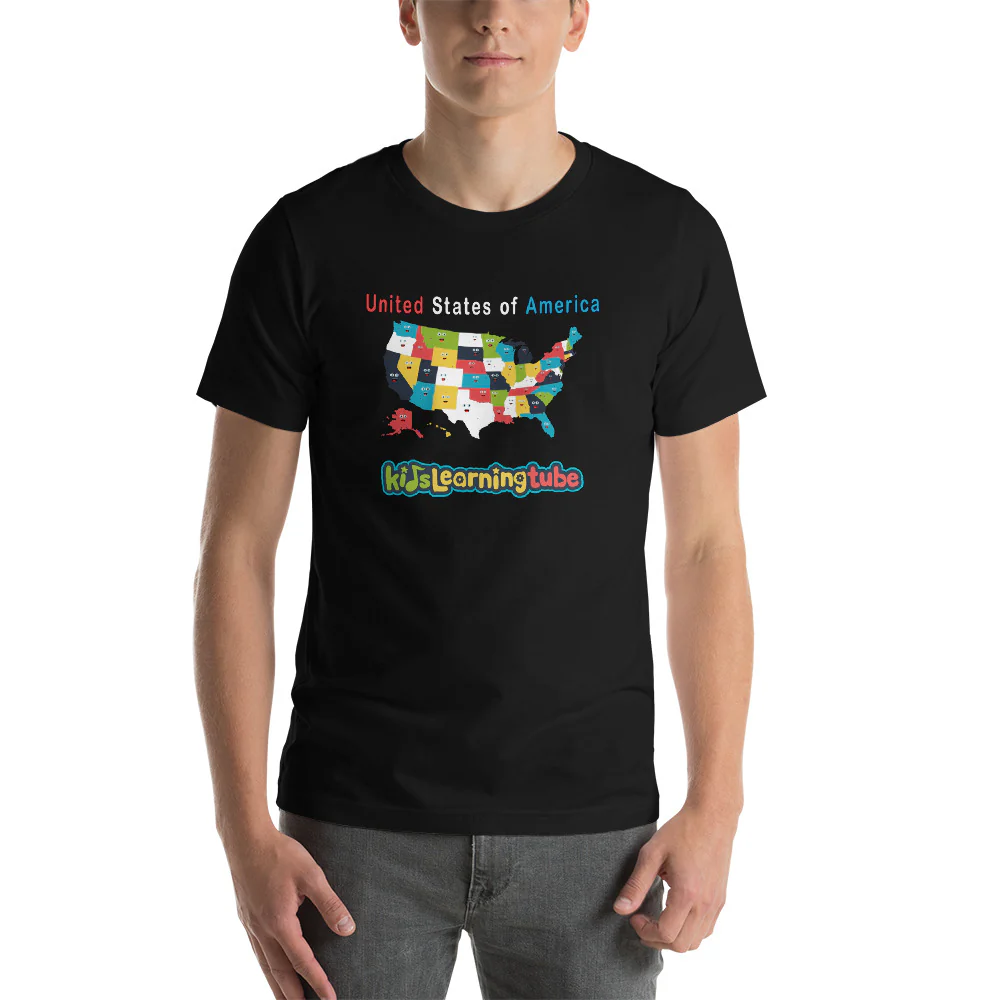 50 States-Short-Sleeve Unisex T-Shirt