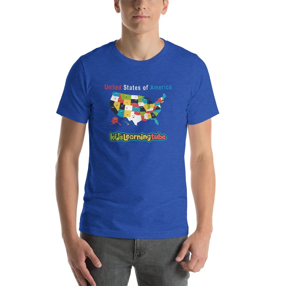 50 States-Short-Sleeve Unisex T-Shirt - Image 10