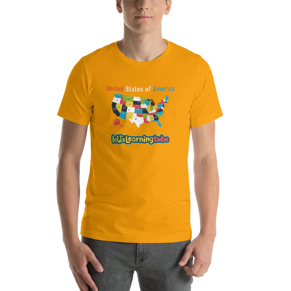 50 States-Short-Sleeve Unisex T-Shirt - Image 11