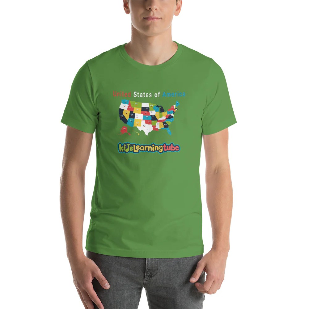 50 States-Short-Sleeve Unisex T-Shirt - Image 5