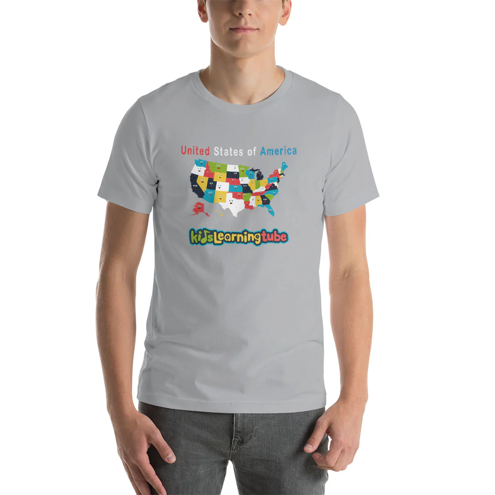 50 States-Short-Sleeve Unisex T-Shirt - Image 6