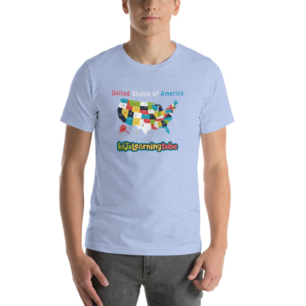 50 States-Short-Sleeve Unisex T-Shirt - Image 7