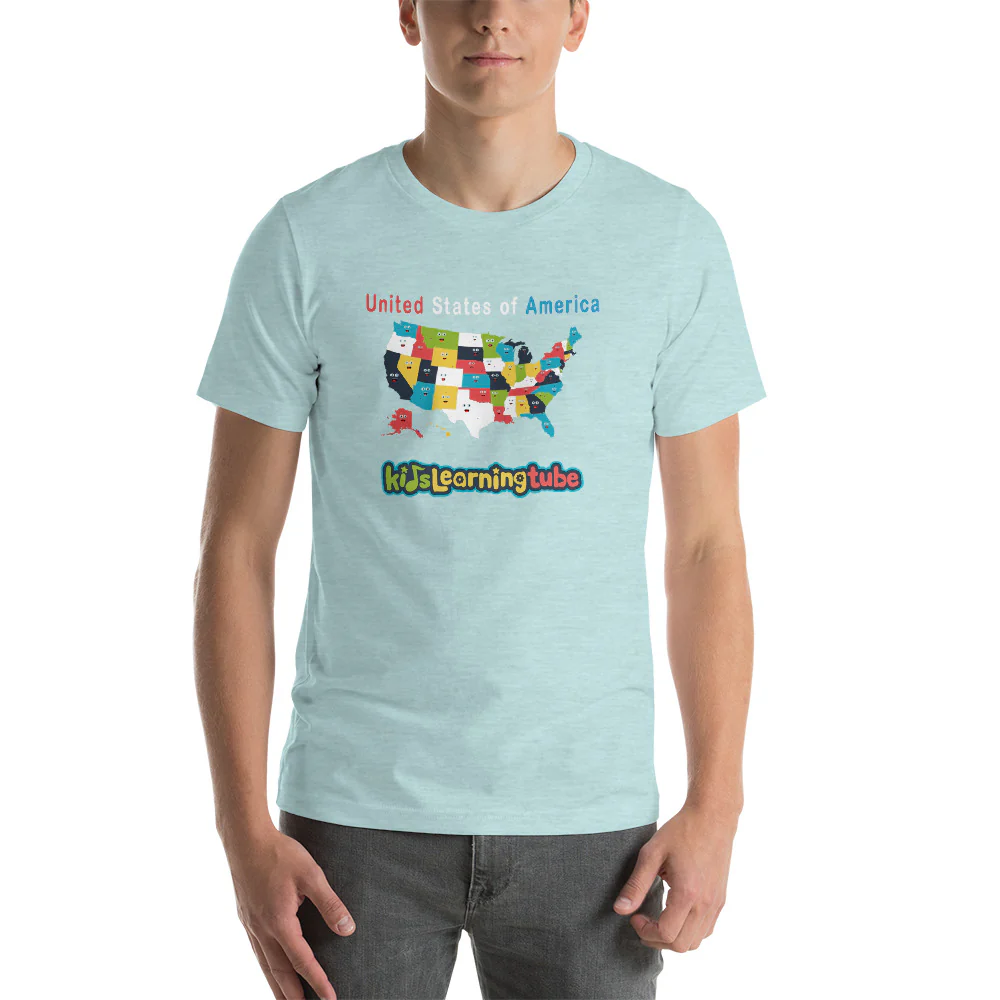 50 States-Short-Sleeve Unisex T-Shirt - Image 8
