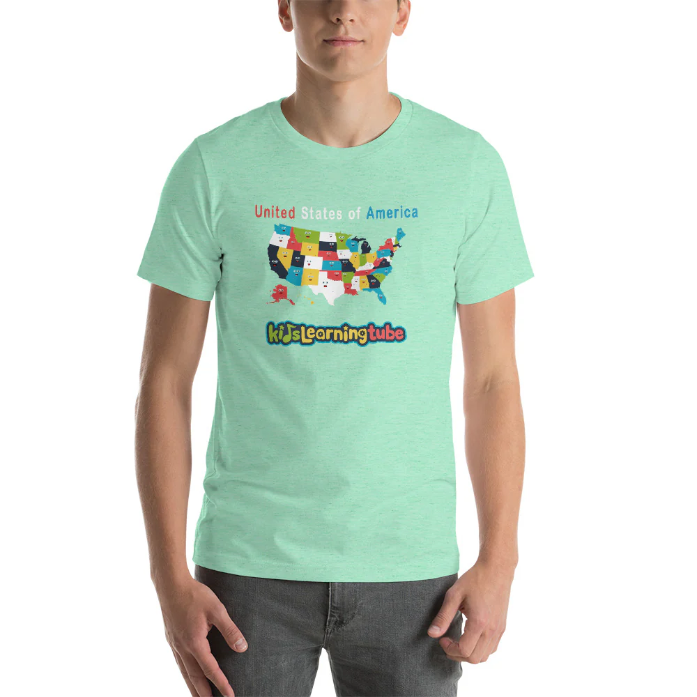 50 States-Short-Sleeve Unisex T-Shirt - Image 9