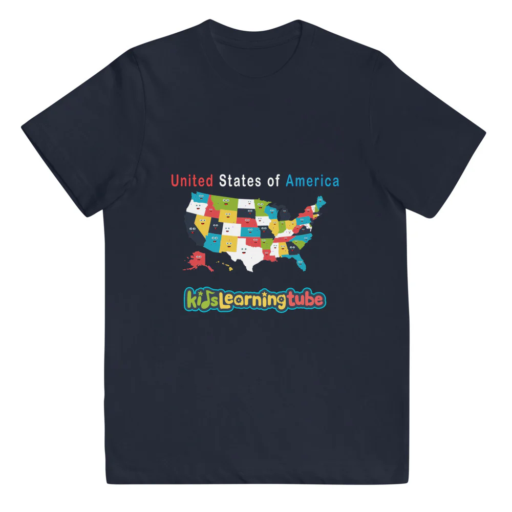 50 States - Youth jersey t-shirt - Image 3