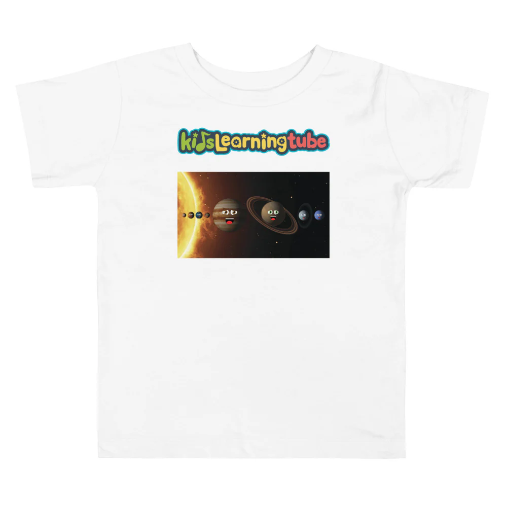 8 Planets - Toddler Short Sleeve Tee