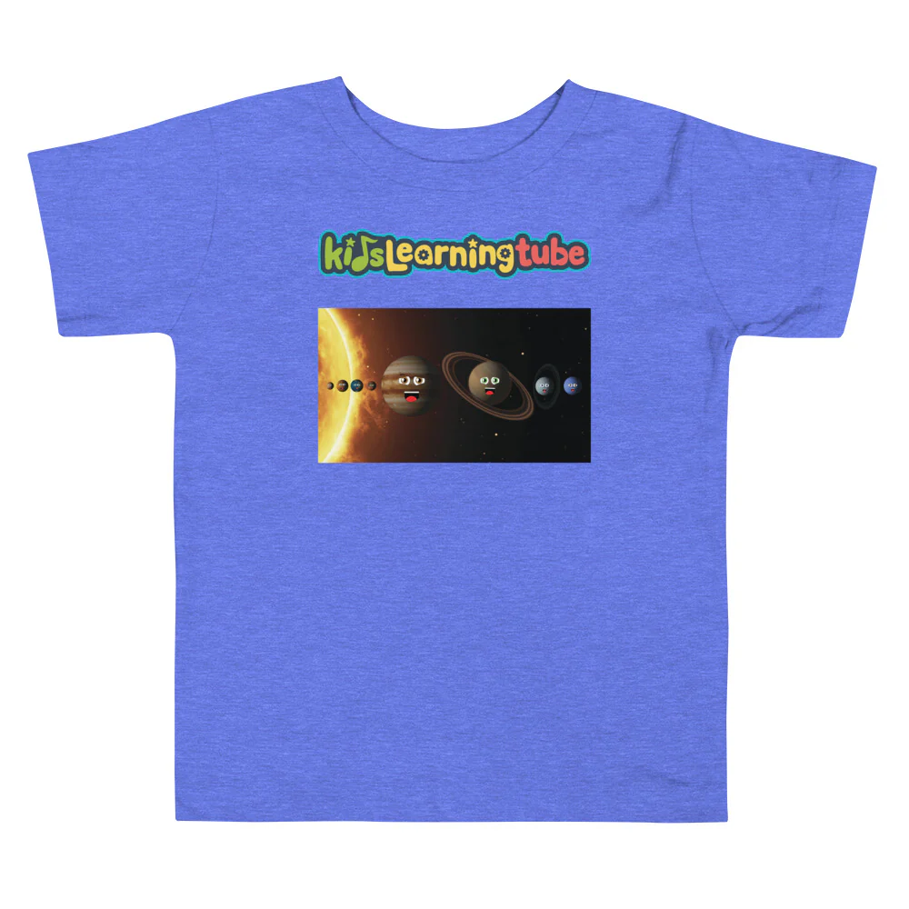 8 Planets - Toddler Short Sleeve Tee - Image 3