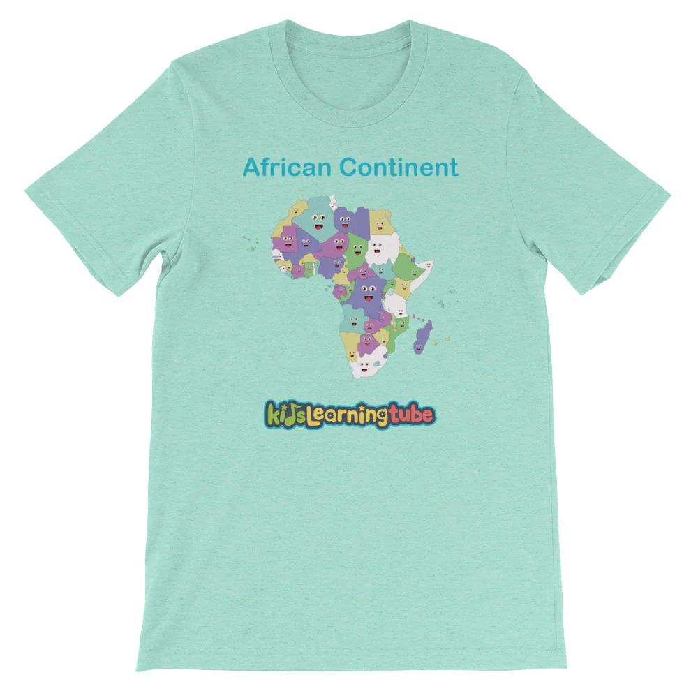 'African Continent' Adult Unisex Short Sleeve T-Shirt - Image 11