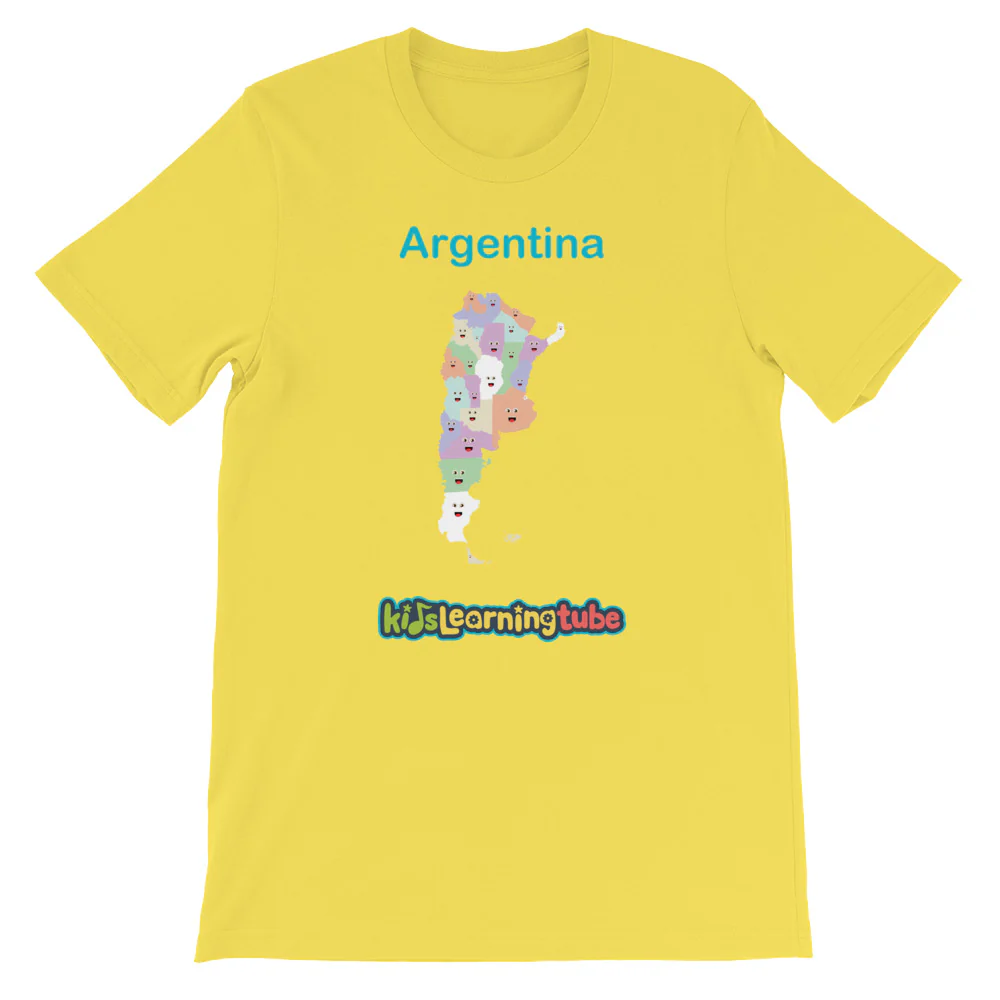 'Argentina' Adult Unisex Short Sleeve T-Shirt - Image 12