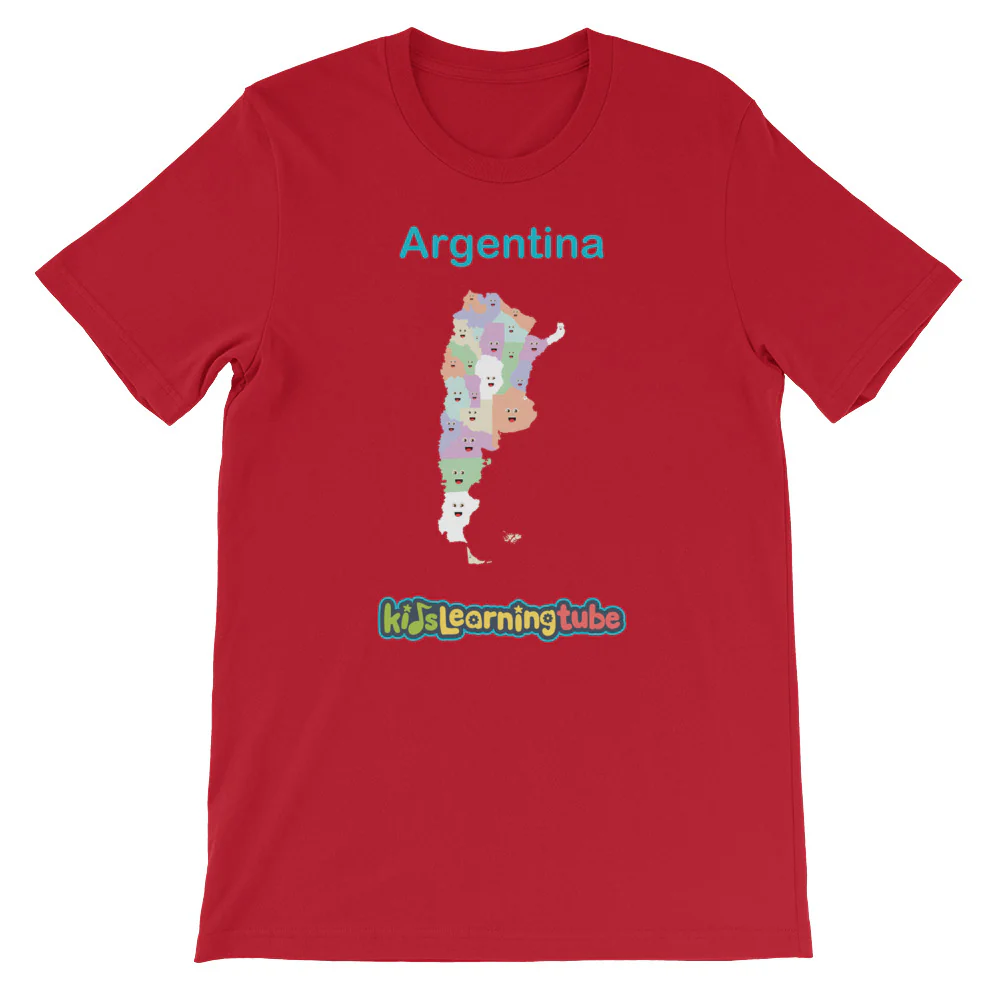 'Argentina' Adult Unisex Short Sleeve T-Shirt - Image 13