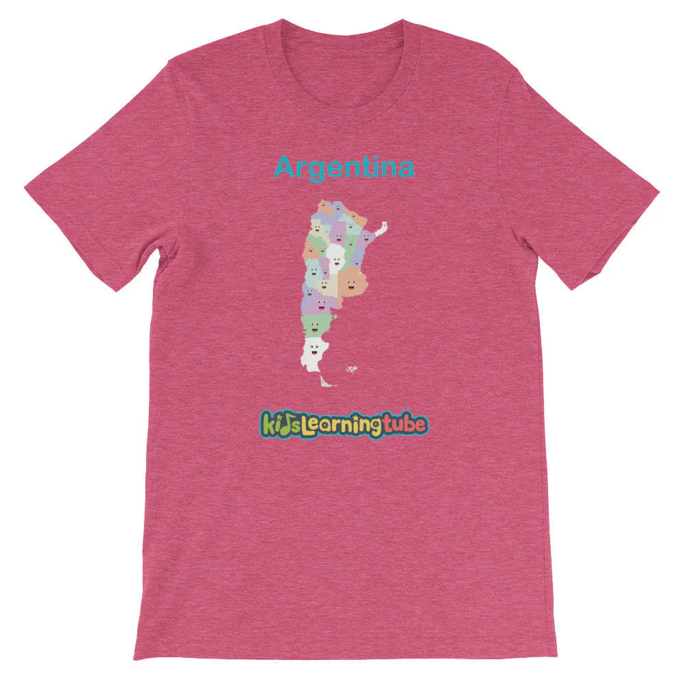 'Argentina' Adult Unisex Short Sleeve T-Shirt - Image 14