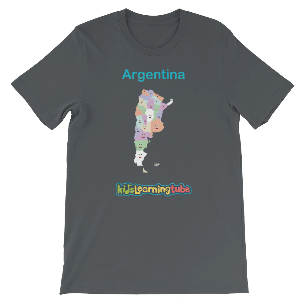 'Argentina' Adult Unisex Short Sleeve T-Shirt - Image 5