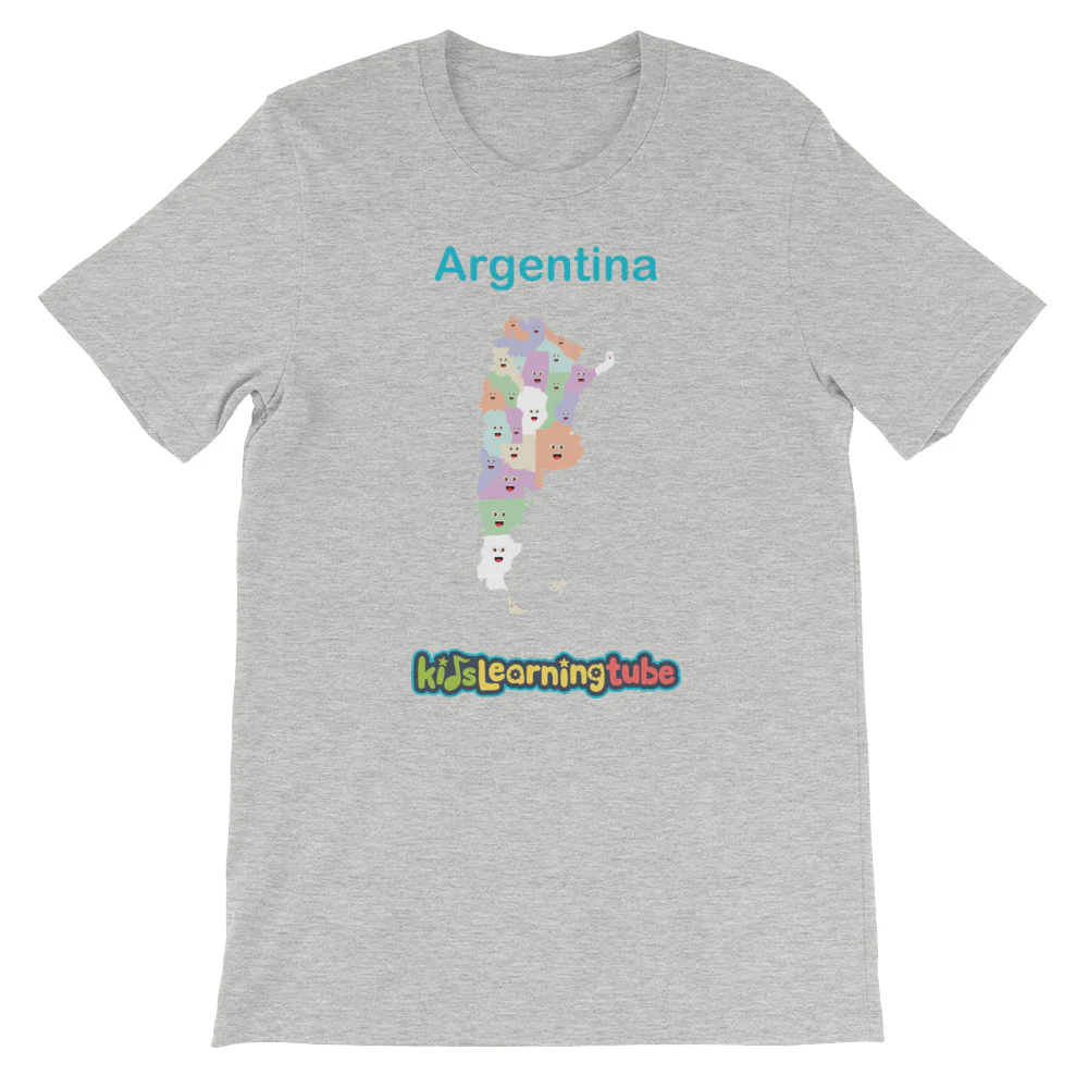 'Argentina' Adult Unisex Short Sleeve T-Shirt - Image 8