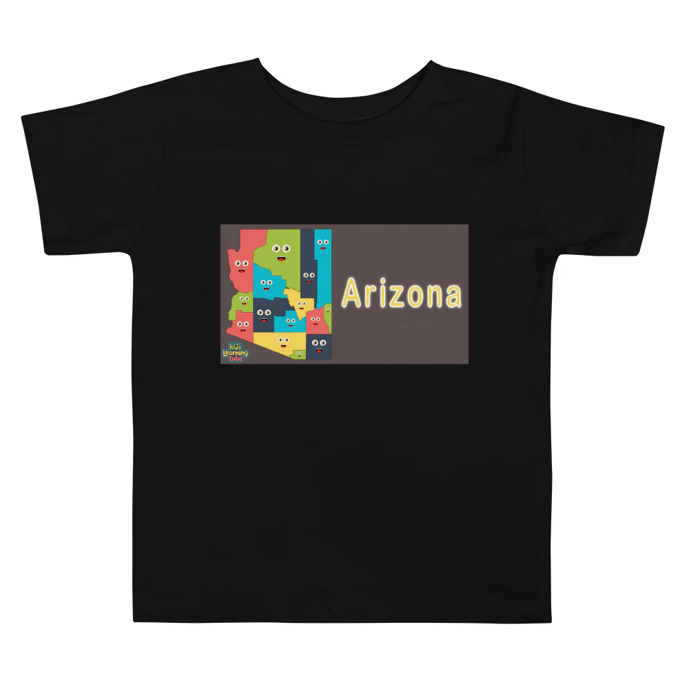 Arizona - Toddler Short Sleeve Tee - Image 2