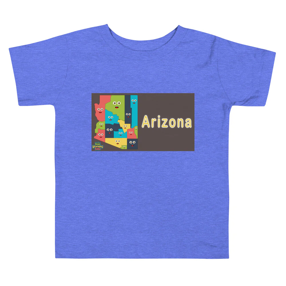 Arizona - Toddler Short Sleeve Tee - Image 3