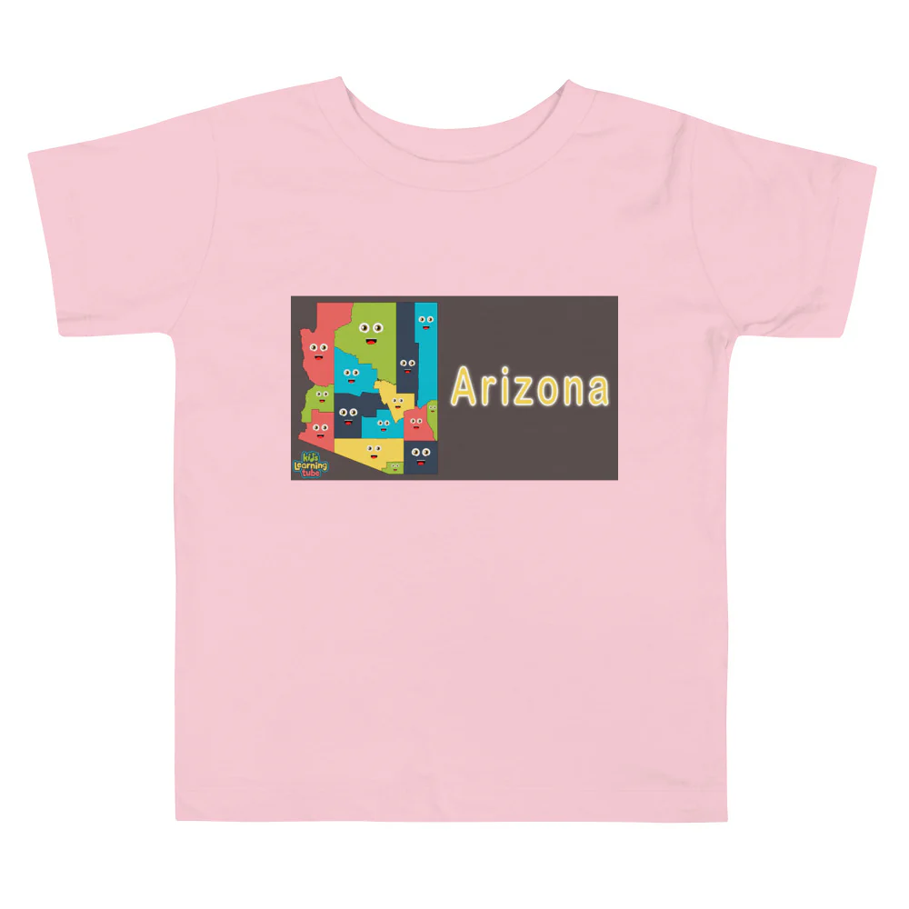 Arizona - Toddler Short Sleeve Tee - Image 4