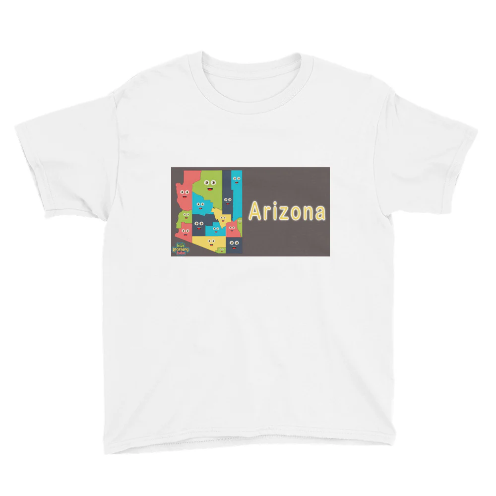 Arizona - Youth Short Sleeve T-Shirt - Image 8