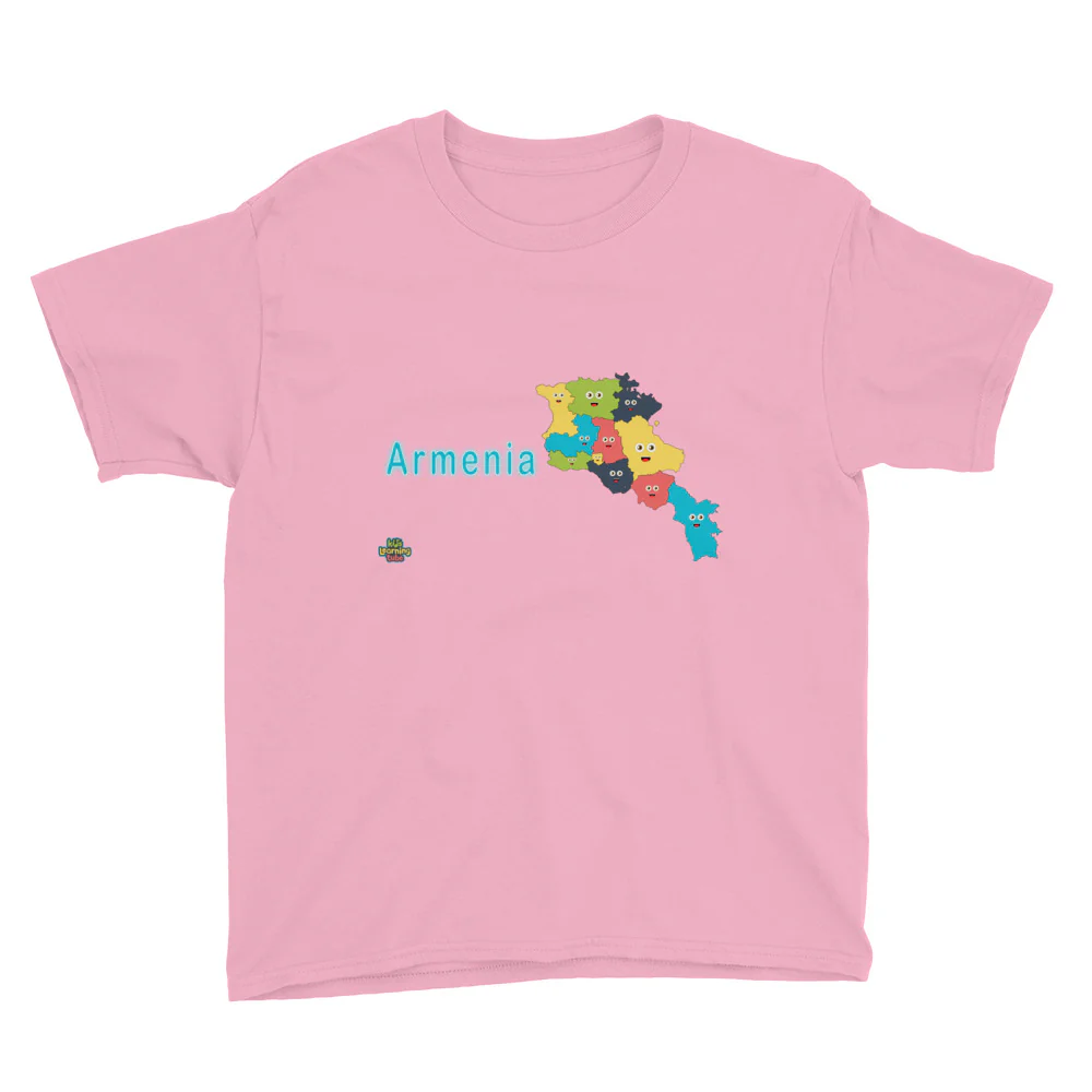 Armenia-Youth Short Sleeve T-Shirt - Image 8