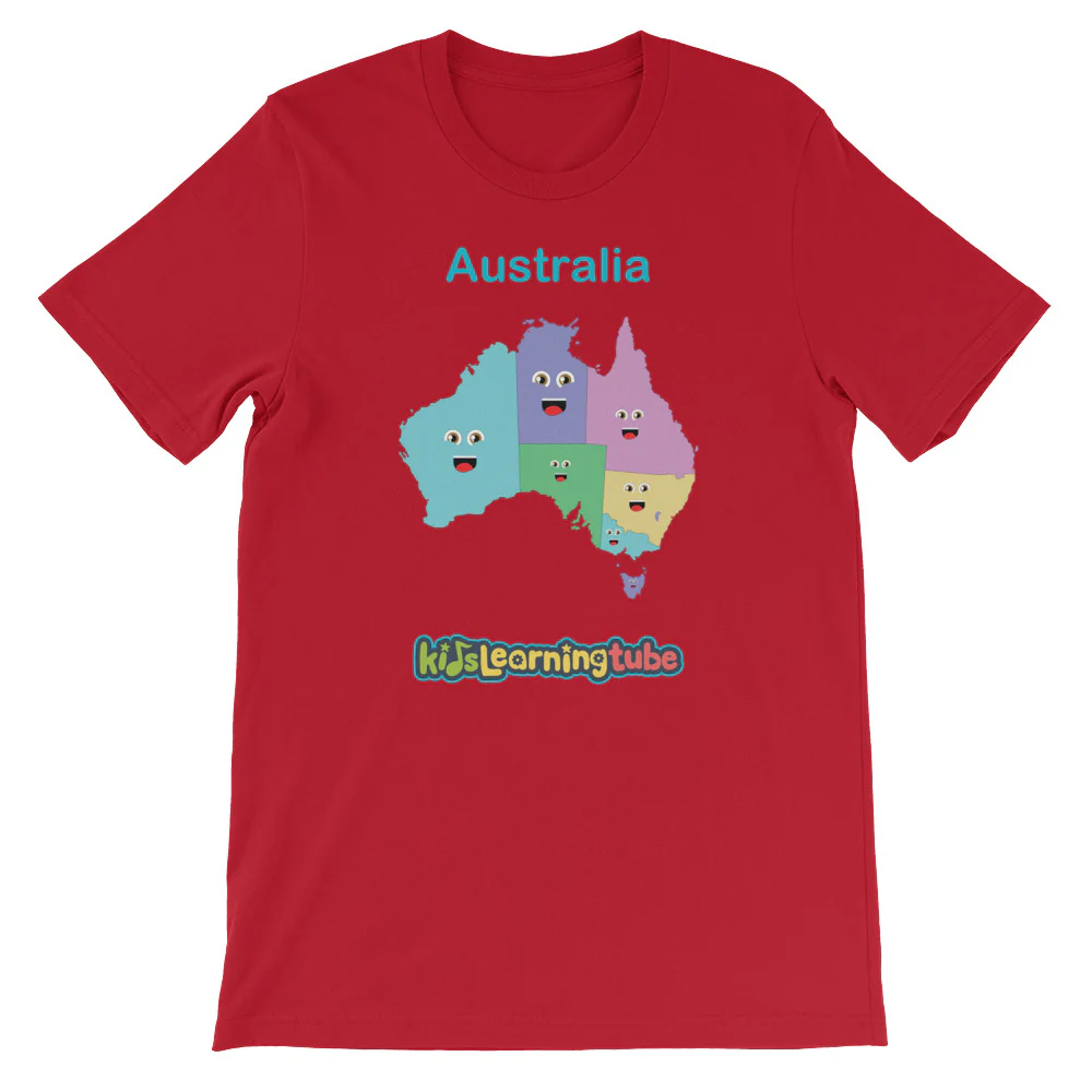 'Australia' Adult Unisex Short Sleeve T-Shirt - Image 13