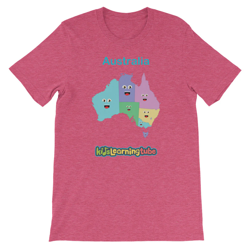 'Australia' Adult Unisex Short Sleeve T-Shirt - Image 14