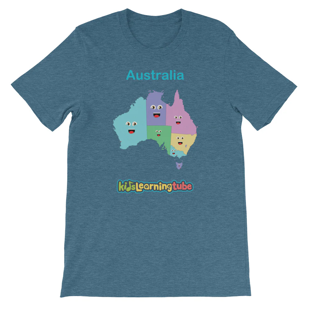 'Australia' Adult Unisex Short Sleeve T-Shirt - Image 3