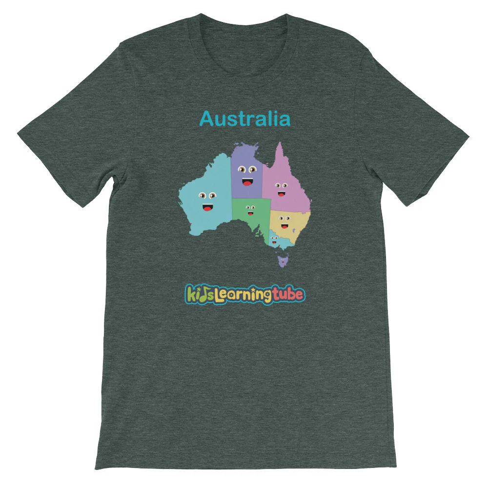 'Australia' Adult Unisex Short Sleeve T-Shirt - Image 4