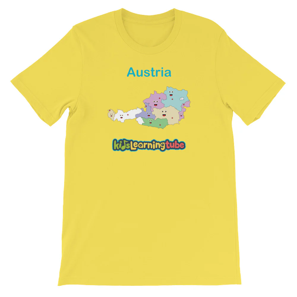 'Austria' Adult Unisex Short Sleeve T-Shirt - Image 12