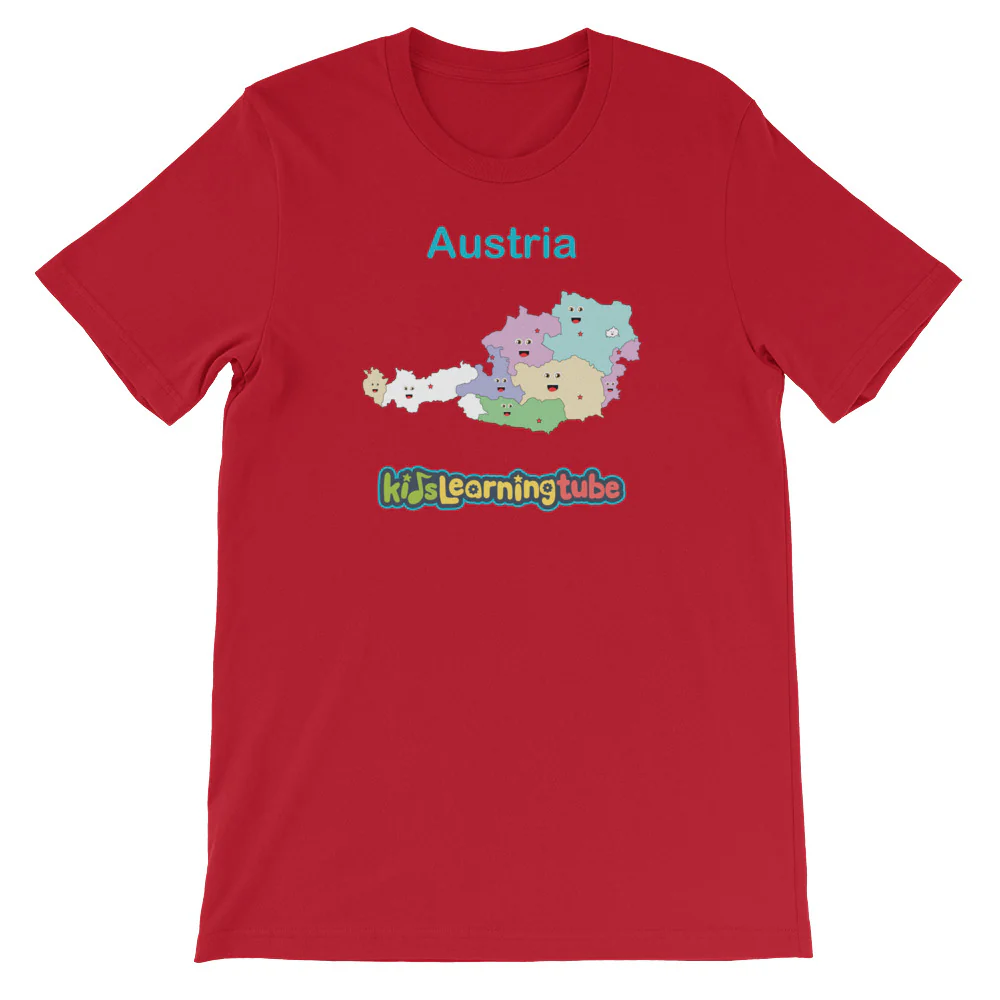 'Austria' Adult Unisex Short Sleeve T-Shirt - Image 13