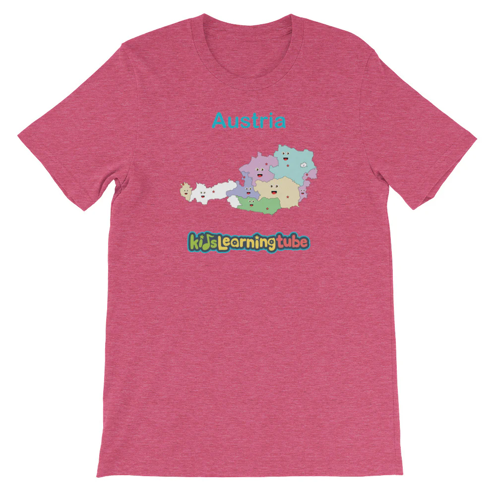 'Austria' Adult Unisex Short Sleeve T-Shirt - Image 14