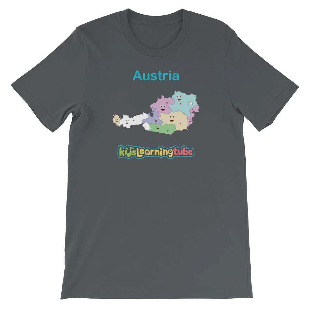 'Austria' Adult Unisex Short Sleeve T-Shirt - Image 5