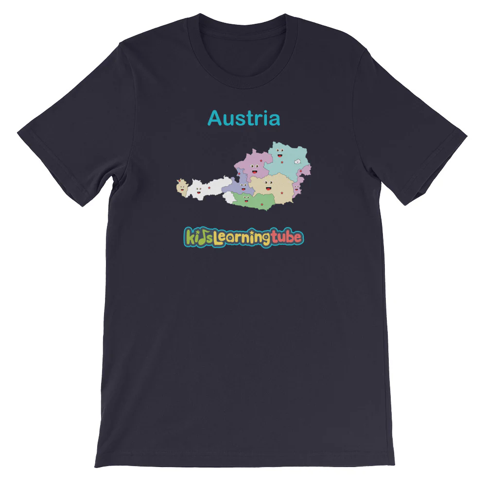 'Austria' Adult Unisex Short Sleeve T-Shirt - Image 6