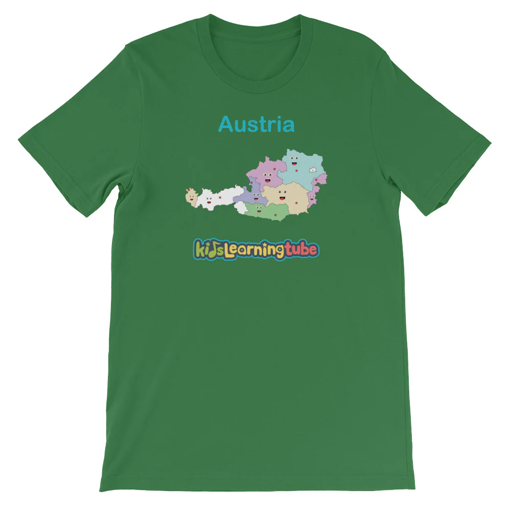 'Austria' Adult Unisex Short Sleeve T-Shirt - Image 7