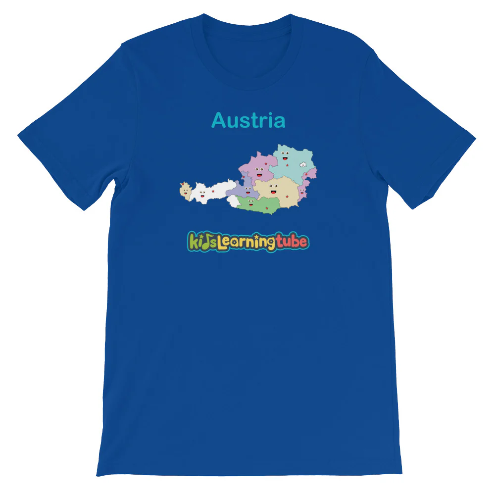 'Austria' Adult Unisex Short Sleeve T-Shirt - Image 9