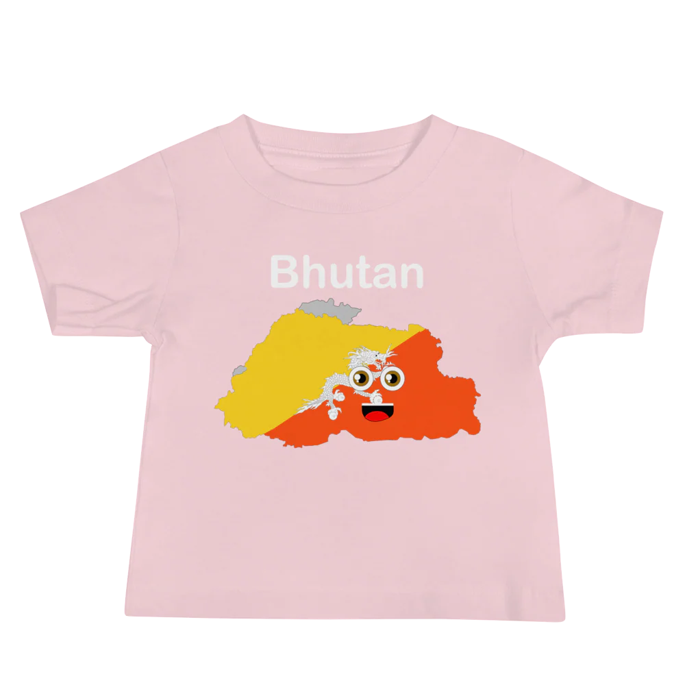 Bhutan-Baby Jersey Short Sleeve Tee - Image 3