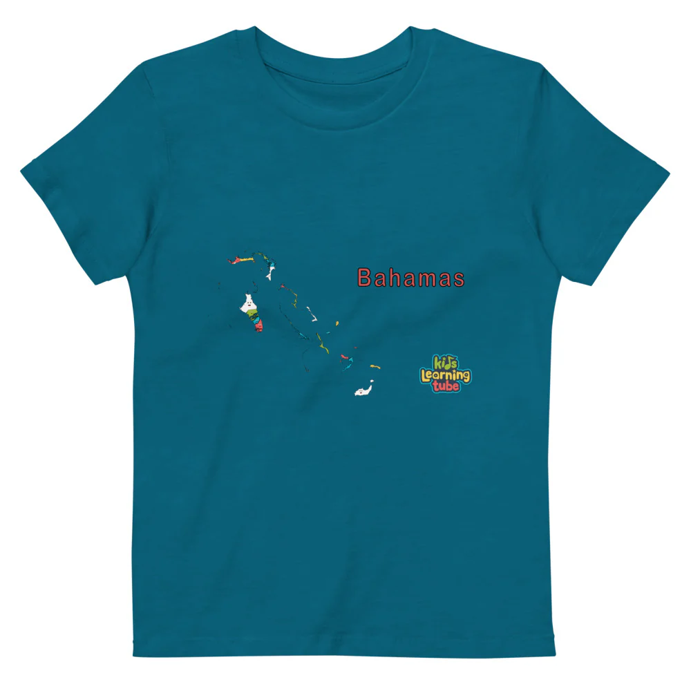 Bahamas - Organic cotton kids t-shirt - Image 3