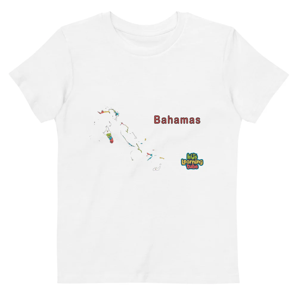 Bahamas - Organic cotton kids t-shirt - Image 6