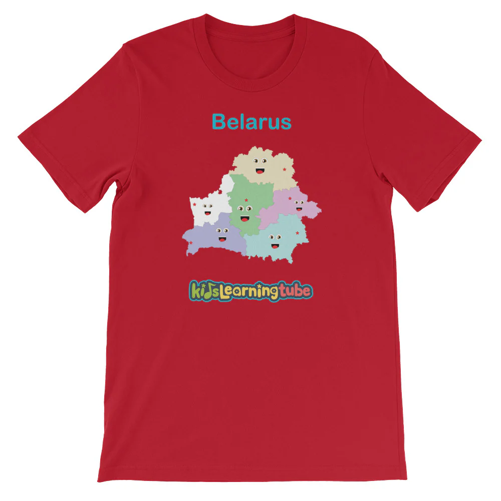 'Belarus' Adult Unisex Short Sleeve T-Shirt - Image 13