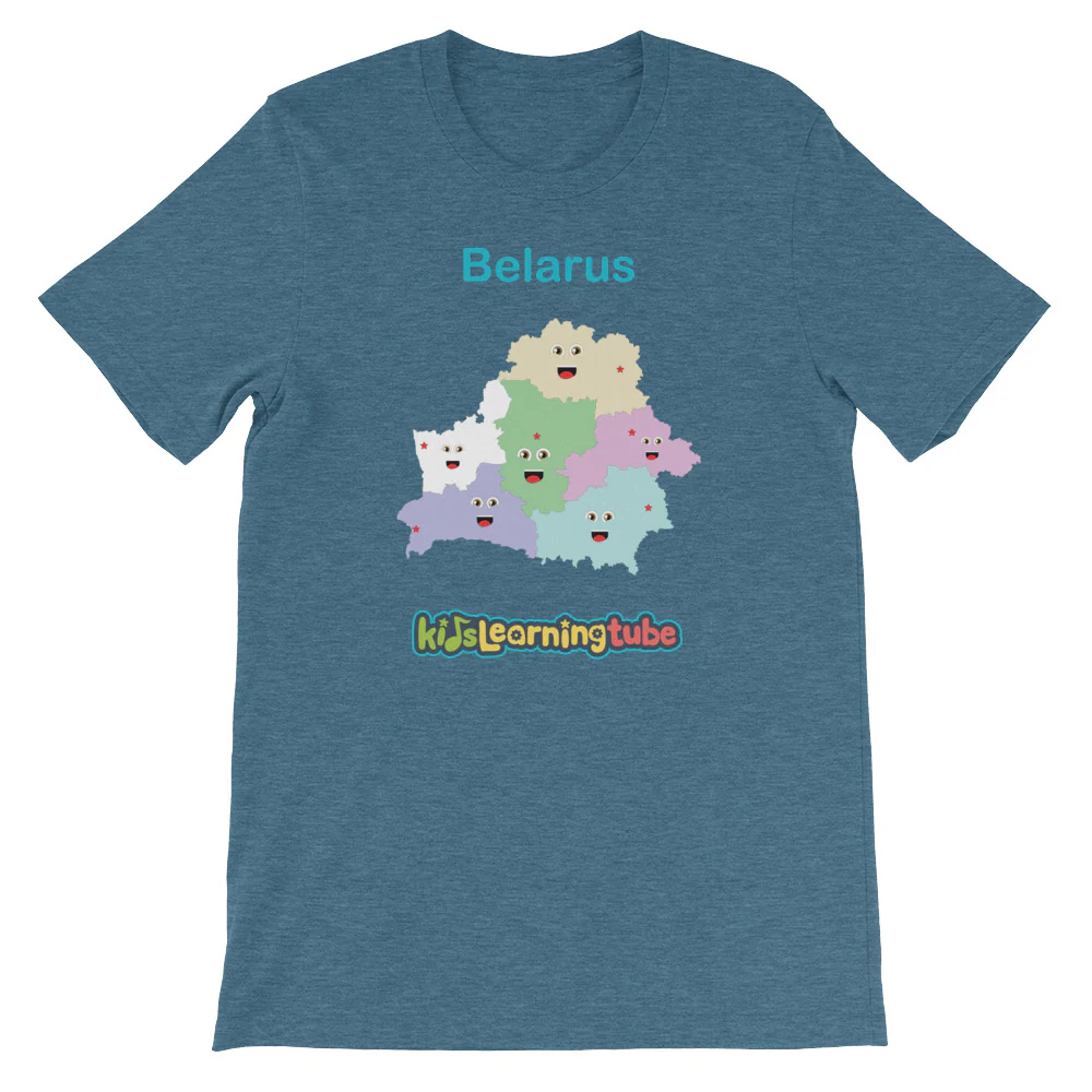 'Belarus' Adult Unisex Short Sleeve T-Shirt - Image 3