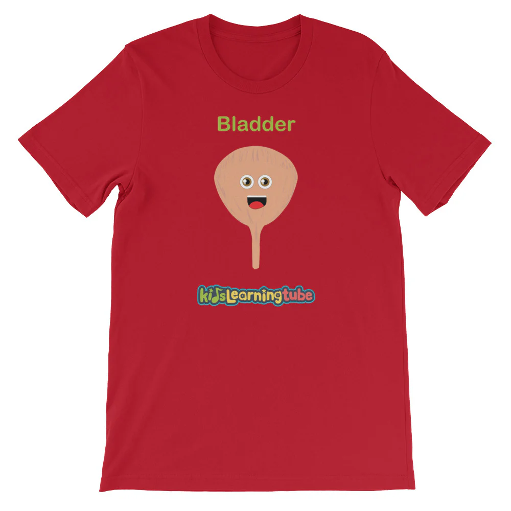 'Bladder' Adult Unisex Short-Sleeve T-Shirt - Image 13