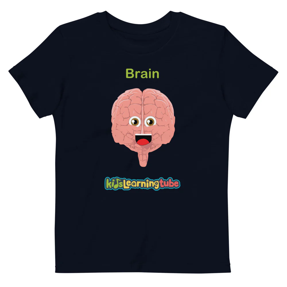 Brain - Organic cotton kids t-shirt - Image 2