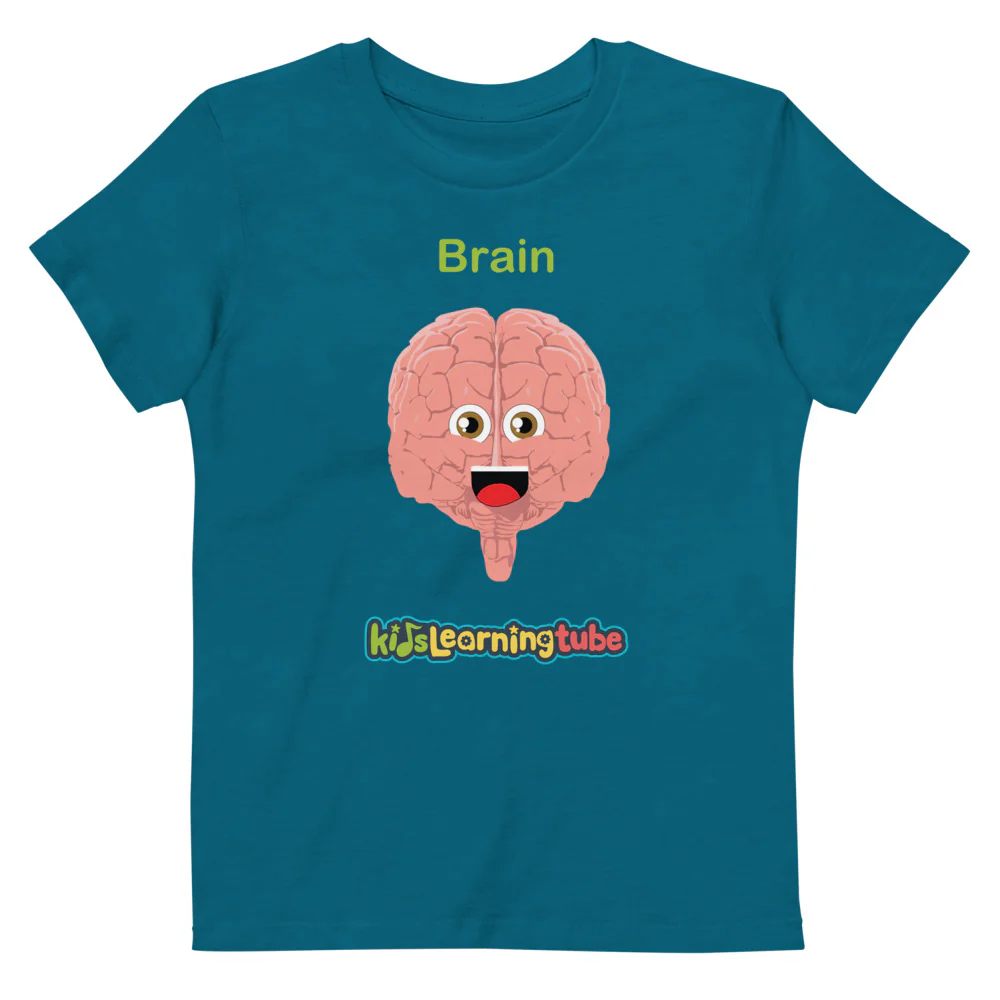Brain - Organic cotton kids t-shirt - Image 3