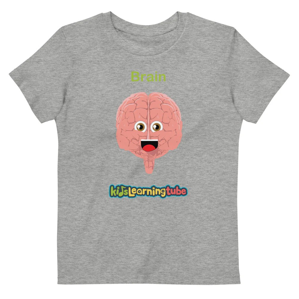 Brain - Organic cotton kids t-shirt - Image 4