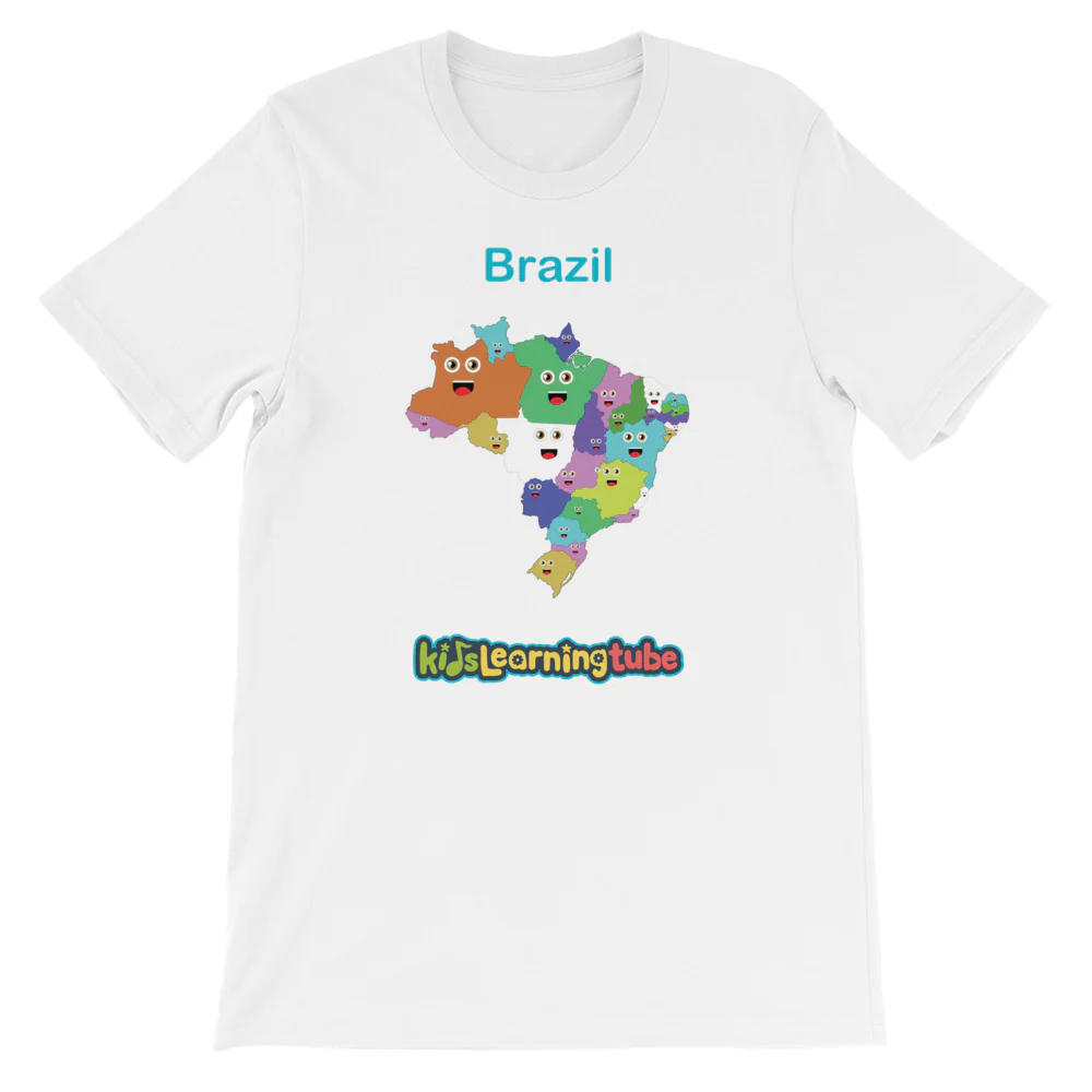 'Brazil' Adult Unisex Short Sleeve T-Shirt