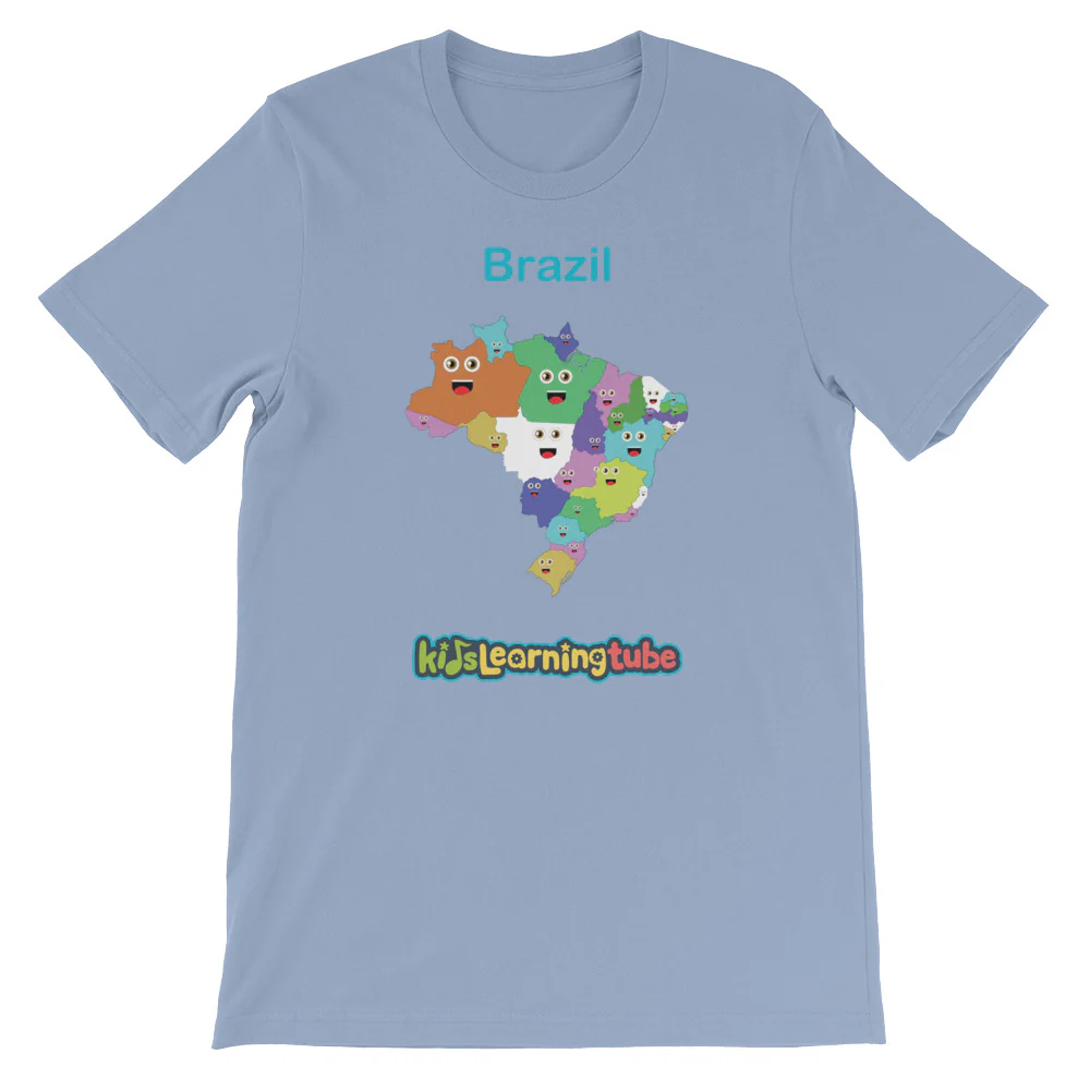 'Brazil' Adult Unisex Short Sleeve T-Shirt - Image 10